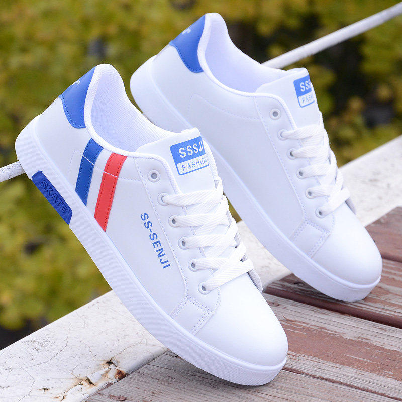 Mens Lightweight Casual Sneakers - Korean Style Lightweight Lace-Up Shoes | Free Shipping