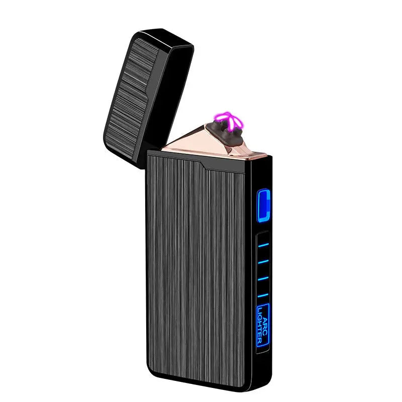 Rechargeable Metal Lighter – Windproof Engraved Personalized Gift CJ