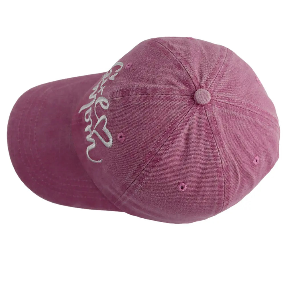 Girl Mom Hat – Adjustable Embroidered Cotton Baseball Cap Mother’s Day Gift CJ