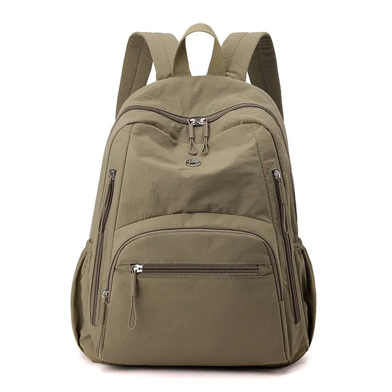 Lightweight Waterproof Puff Backpack Large Capacity Nylon Travel & Casual School Bag | Anti-Theft Everyday Backpack