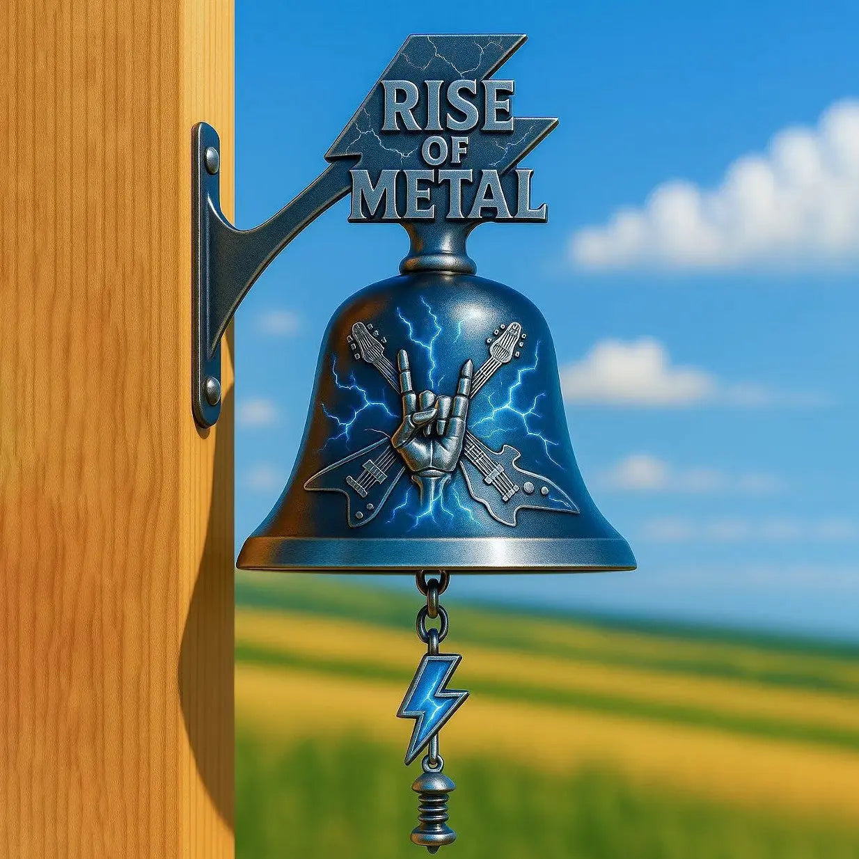 Metal Wind Chime Doorbell – Decorative Hanging Doorbell Home Decor CJ
