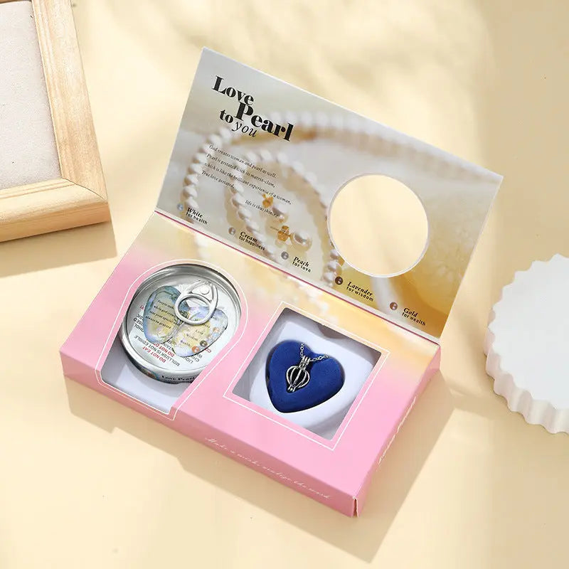 DIY Pearl Necklace Kit  Freshwater Pearl Jewelry Set Mothers Day Gift TED