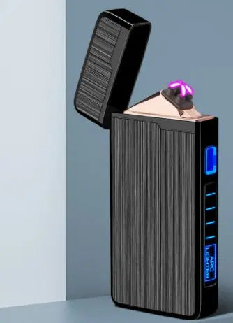 Rechargeable Metal Lighter – Windproof Engraved Personalized Gift CJ