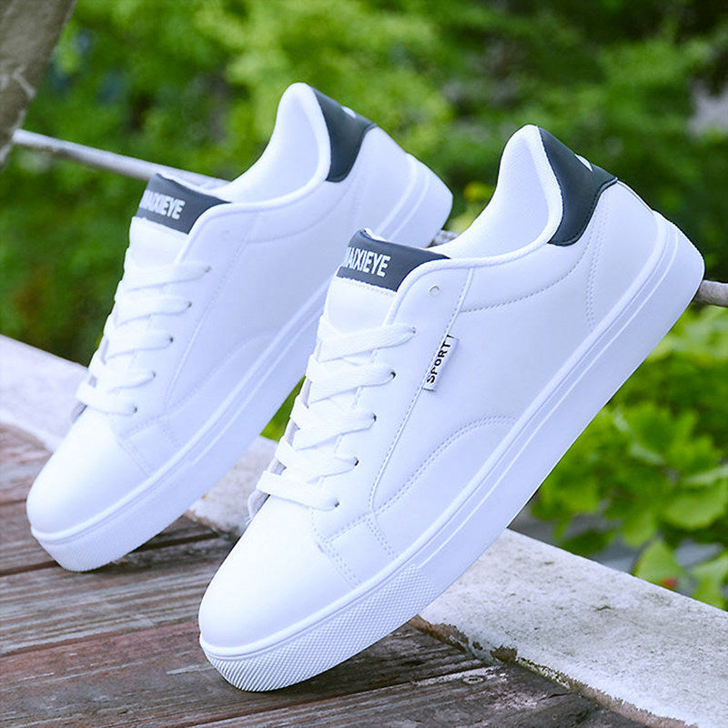 Mens Lightweight Casual Sneakers - Korean Style Lightweight Lace-Up Shoes | Free Shipping