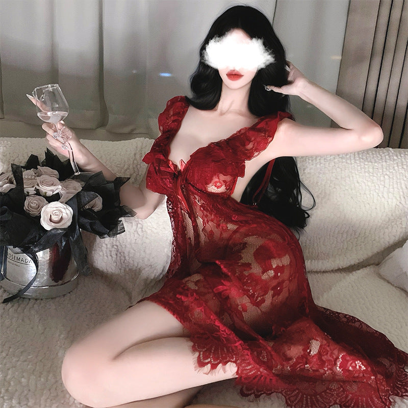Women's Lace Nightgown | Romantic Bridal Sleepwear - EverCharm Gifts