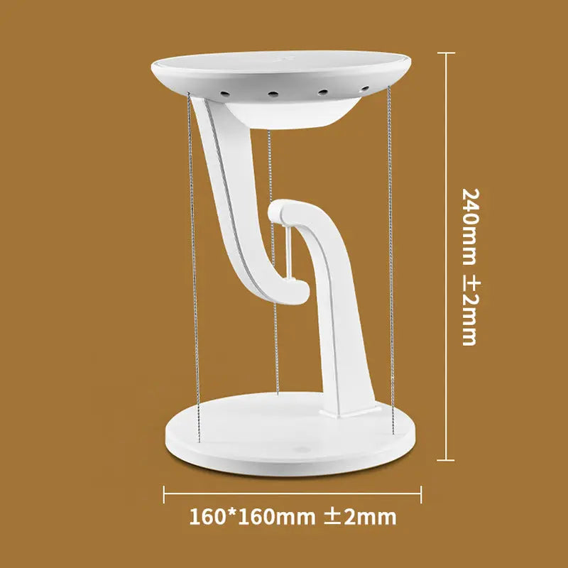 Floating Suspension Lamp with Wireless Charger Touch Control LED Desk Light | Modern Ambient Lighting TED