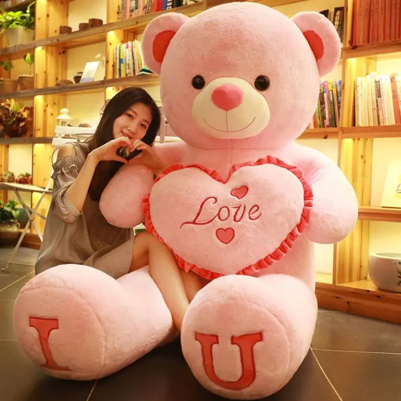 Custom Photo Teddy Bear Giant Personalized Plush Toy Gift (0.6m?2.6m) EverCharm Gifts