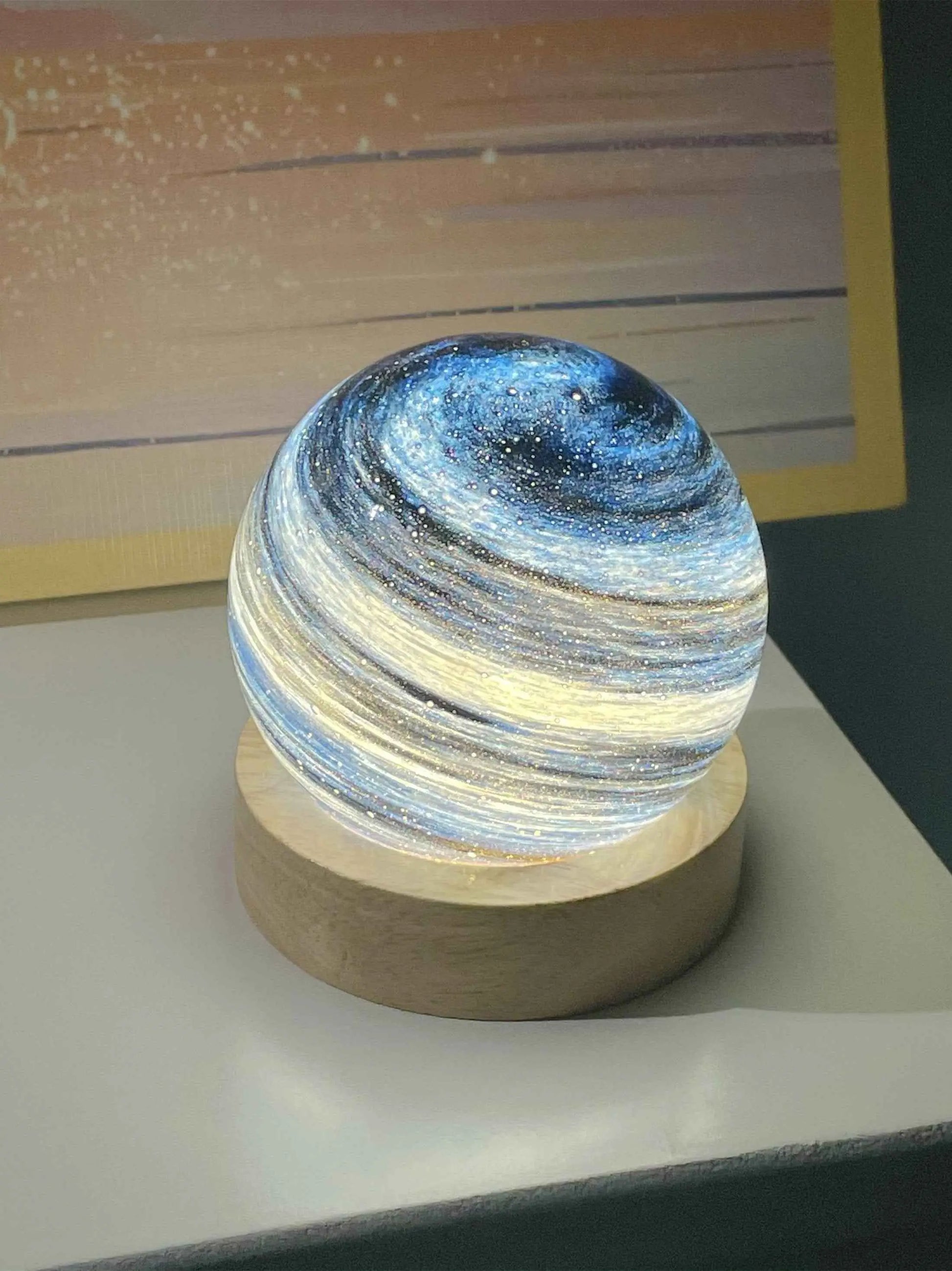 Starry Sky Planet Night Light LED Galaxy Projection Lamp with Gift Set