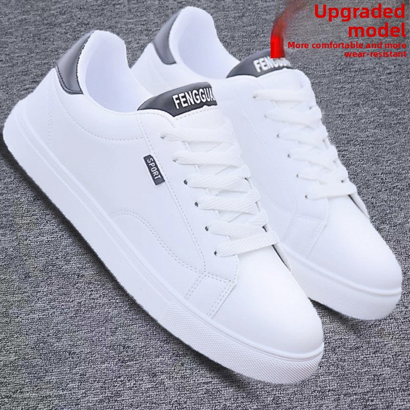 Mens Lightweight Casual Sneakers - Korean Style Lightweight Lace-Up Shoes | Free Shipping