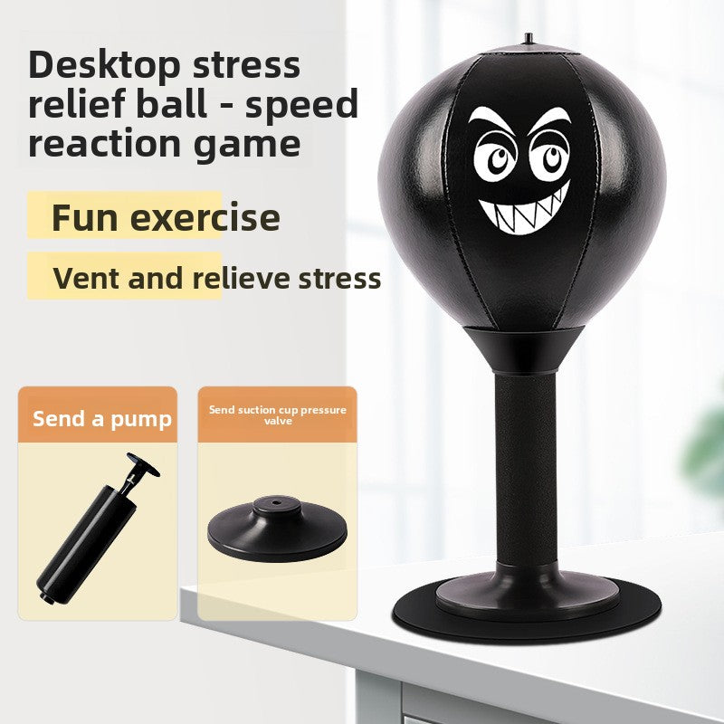 Desktop Boxing Trainer Ball for Stress Relief - Mini Punching Bag Fitness Trainer | Free Shipping
