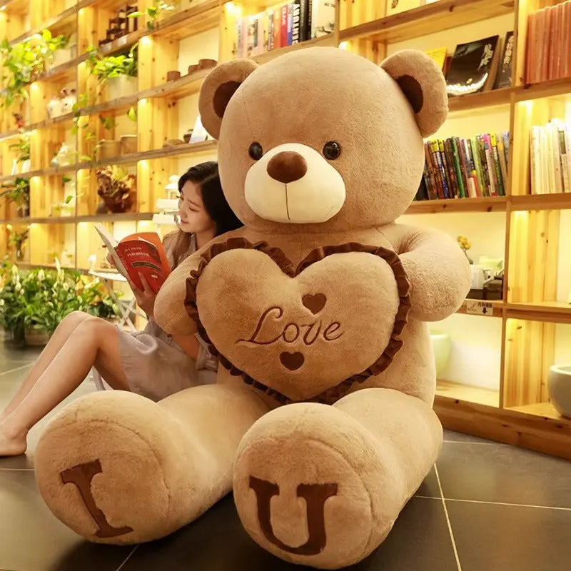 Custom Photo Teddy Bear Giant Personalized Plush Toy Gift (0.6m?2.6m) EverCharm Gifts