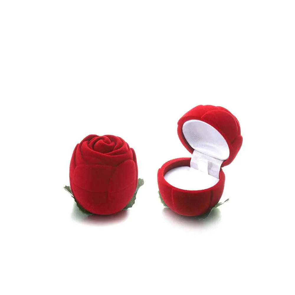 Cute Cartoon Jewelry Box- Plush Flip-Top Ring & Necklace Gift Case | Portable Mini Organizer