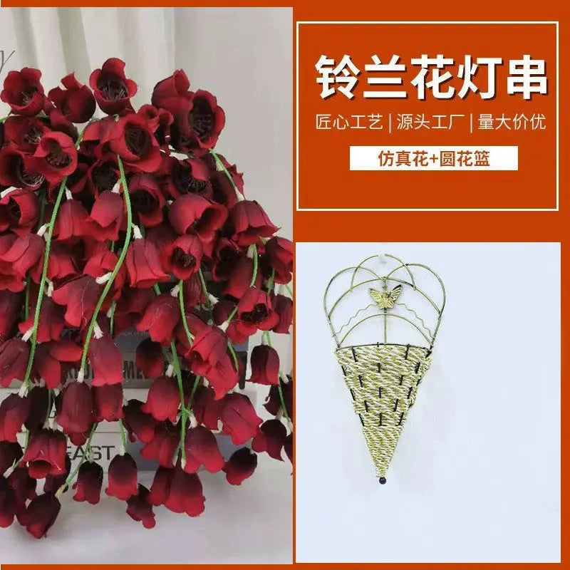 LED Flower String Lights ? Romantic Decorative Fairy Lights | Bedroom, Wedding & Proposal Atmosphere Lighting TED