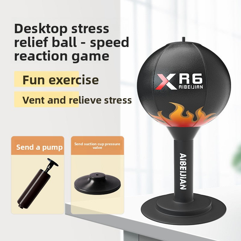 Desktop Boxing Trainer Ball for Stress Relief - Mini Punching Bag Fitness Trainer | Free Shipping