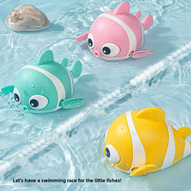 Wind-Up Swimming Bath Toys for Toddlers - Cute Clockwork Water Animal Toys