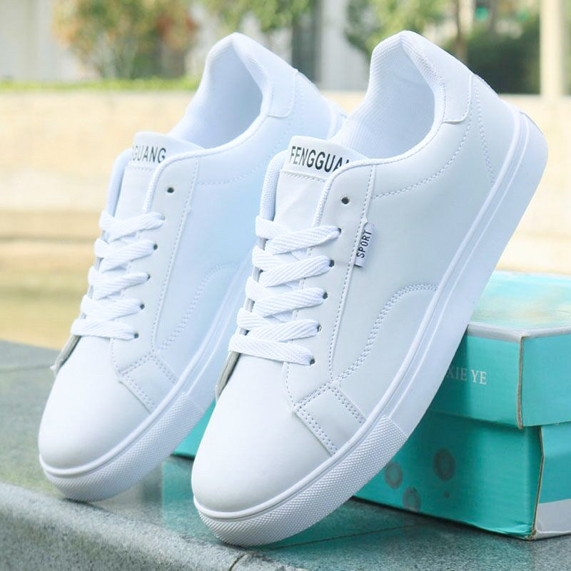 Mens Lightweight Casual Sneakers - Korean Style Lightweight Lace-Up Shoes | Free Shipping