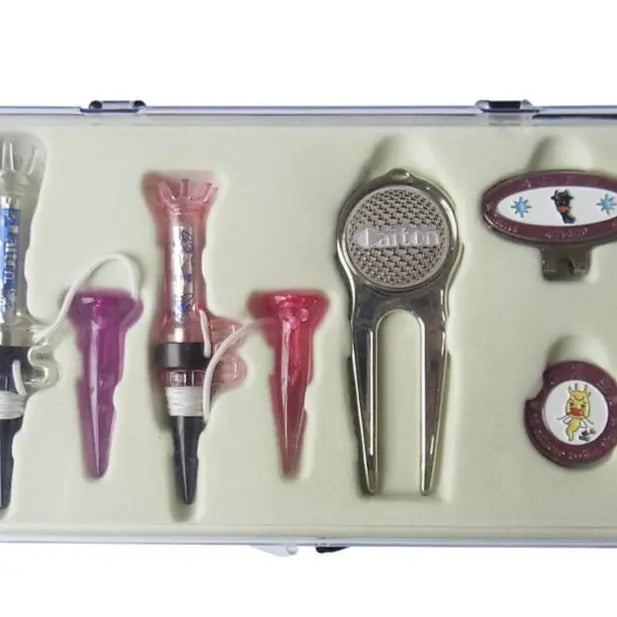Premium Golf Gift Set with Hat Clip - Custom Logo Golf Accessories Box | Corporate & Promotional Gift