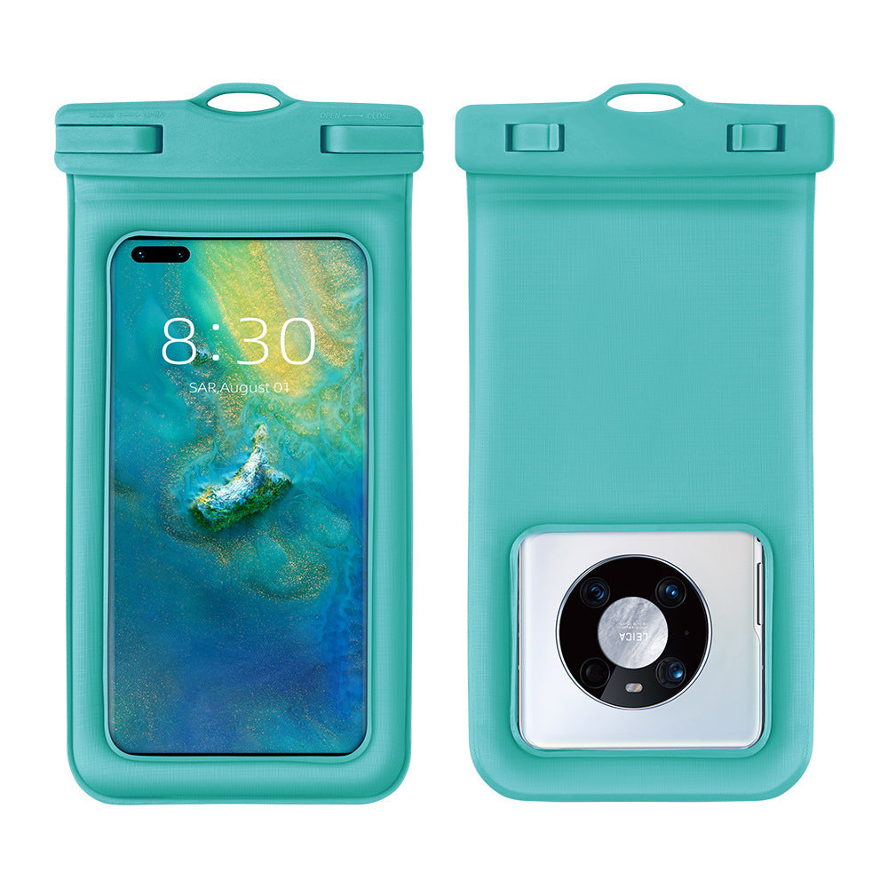 Floating Waterproof Phone Pouch - Universal Touchscreen Dry Bag Case for Smartphones | Beach, Swimming & Outdoor Protection TED