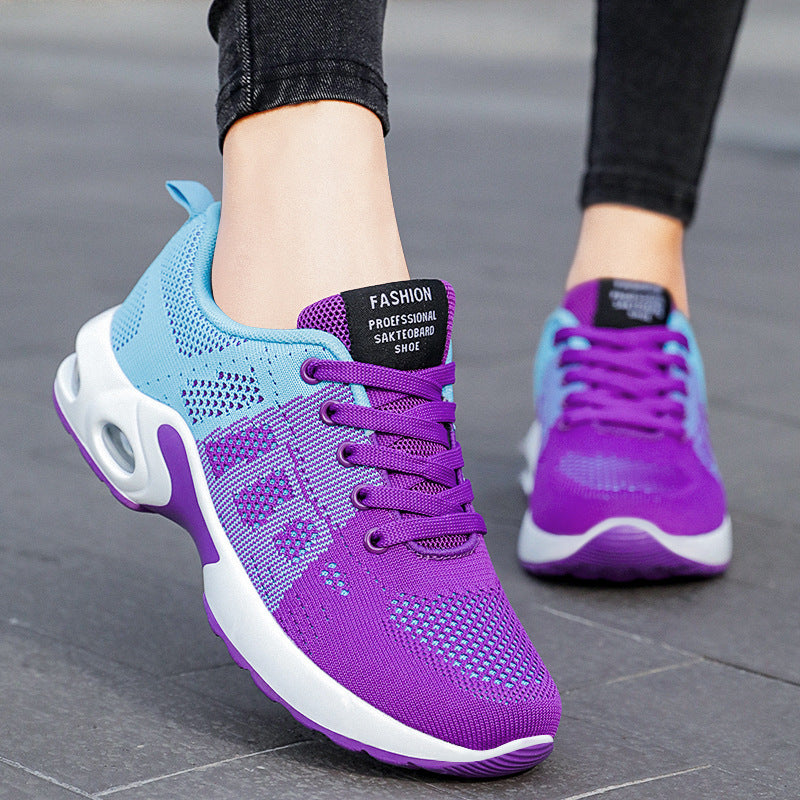 Women's Breathable Running Shoes – Lightweight Mesh Sneakers
