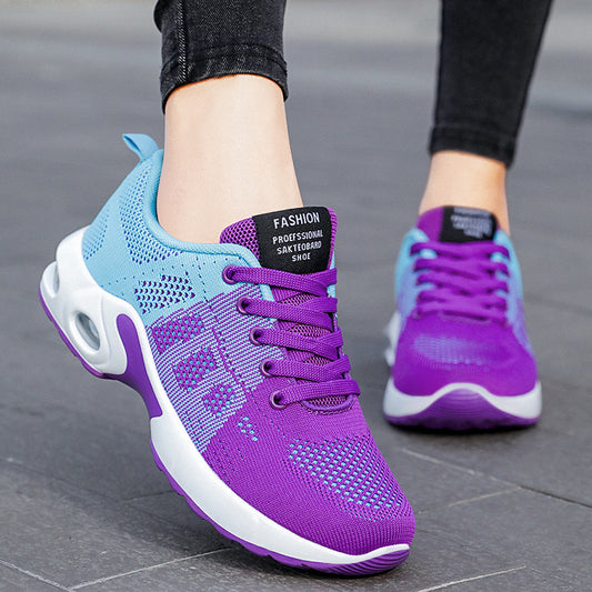 Women's Breathable Running Shoes – Lightweight Mesh Sneakers