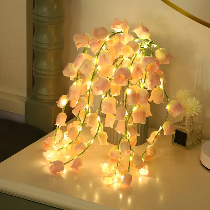 LED Flower String Lights ? Romantic Decorative Fairy Lights | Bedroom, Wedding & Proposal Atmosphere Lighting TED