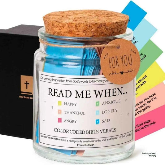 Wish Glass Jar Emotional Keepsake Bottle Decorative Gift w/ Flowers Desktop Decor