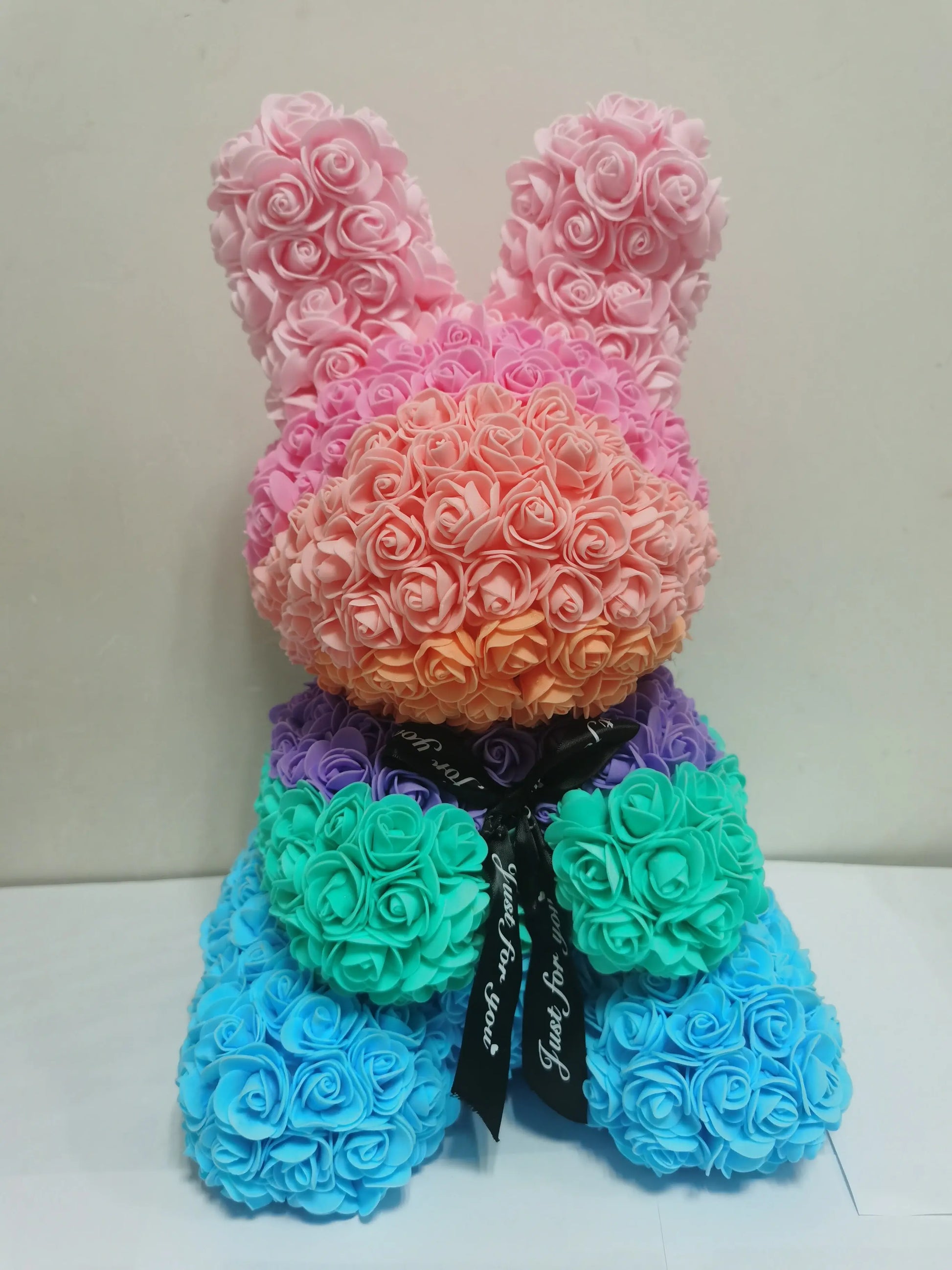 Rose Bunny Eternal Flower – Romantic Valentine’s Day Gift & Home Decor CJ
