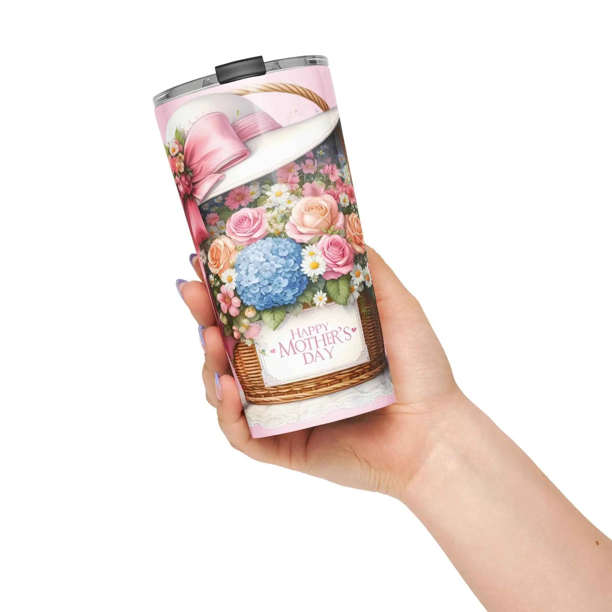 Mother’s Day 20 oz Stainless Steel Tumbler – Hot & Cold Insulated Travel Cup