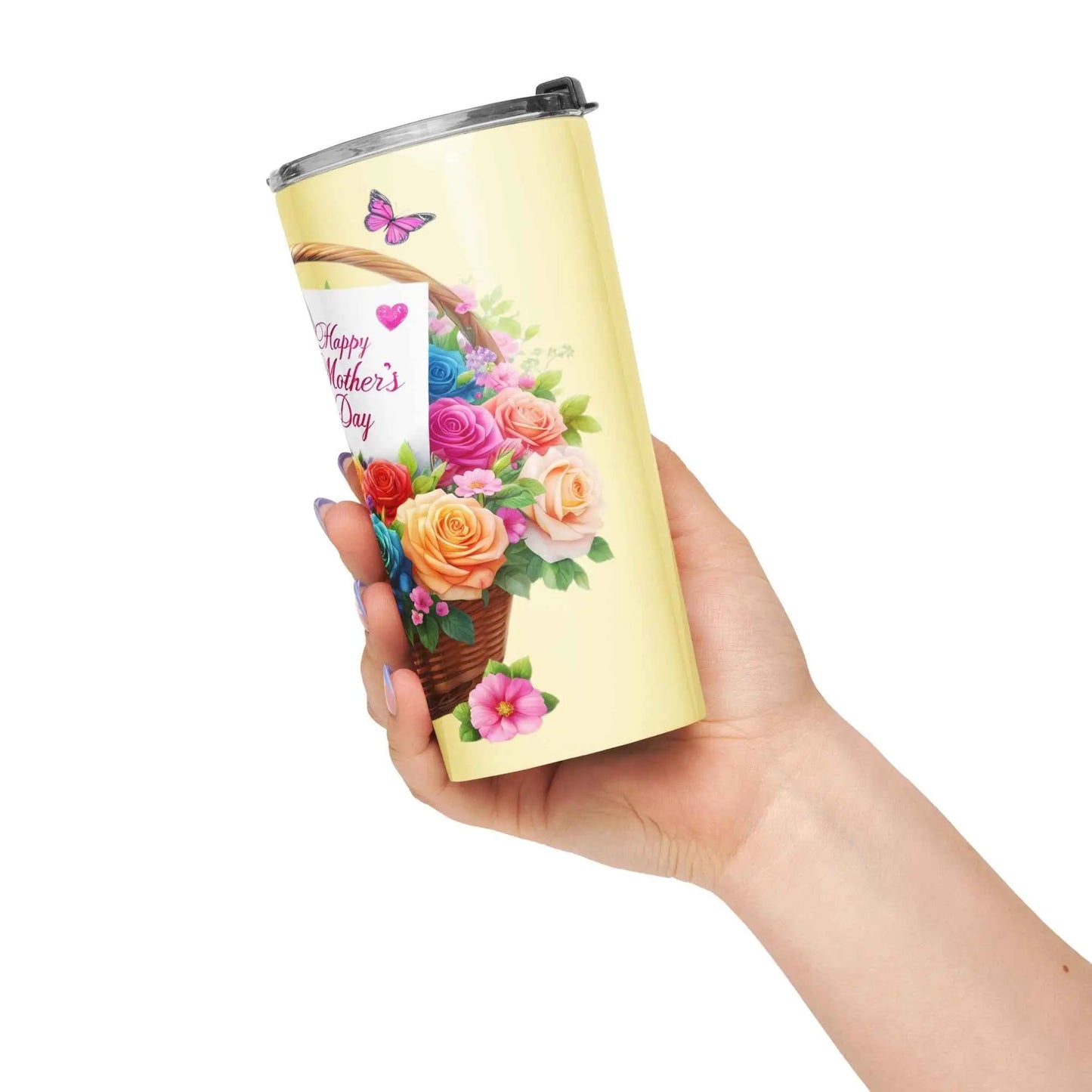 Mother’s Day 20 oz Stainless Steel Tumbler – Hot & Cold Insulated Travel Cup